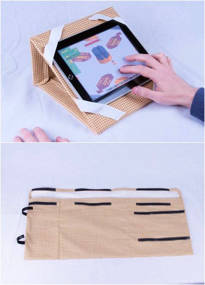 Useful DIY Lap Stand for Tablet