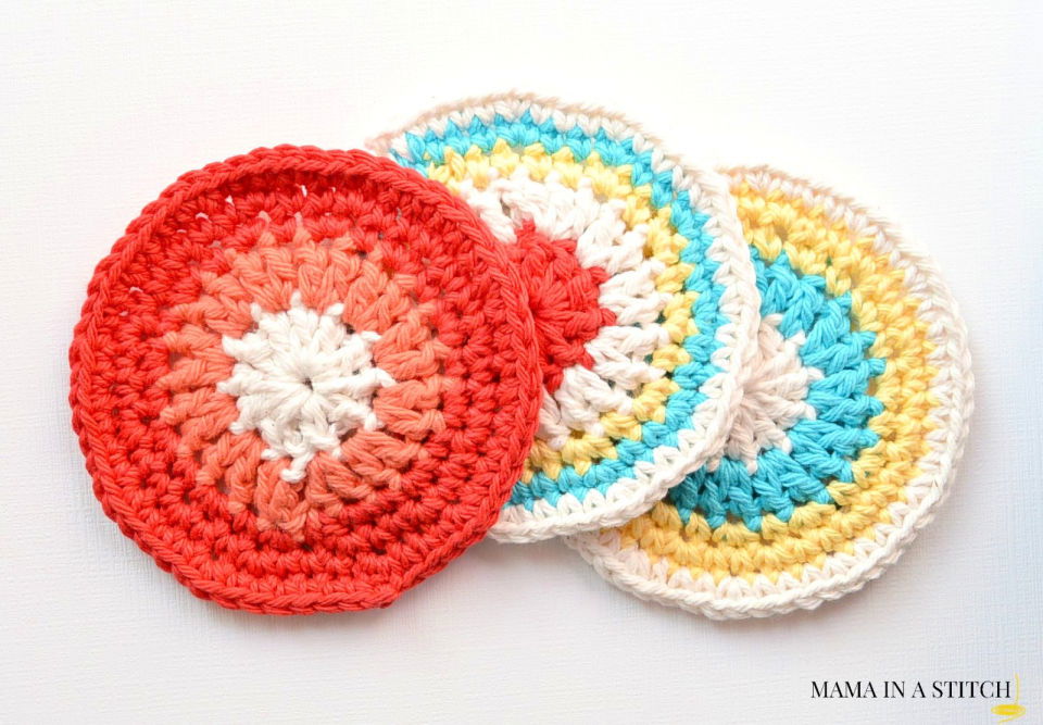 Vintage Crochet Coaster Pattern