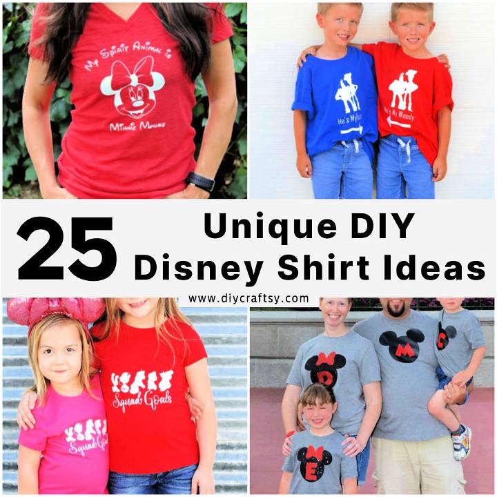 diy disney shirt ideas