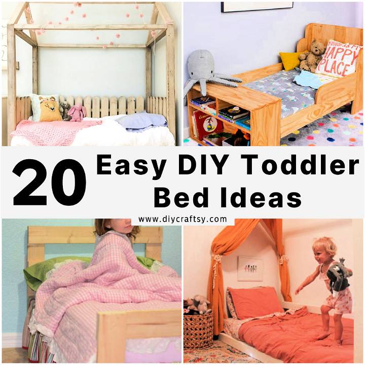 diy toddler bed ideas