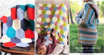 free crochet hexagon patterns