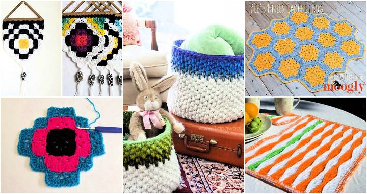 15 Free Crochet Home Decor Patterns and Ideas