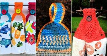free crochet towel topper patterns