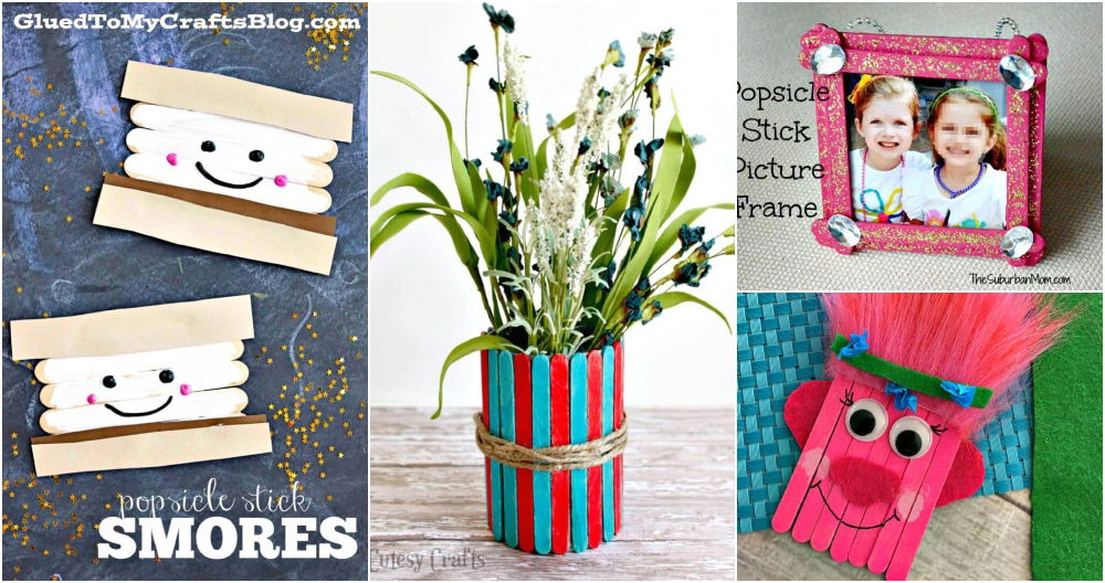 Popsicle Stick Crafts for Kids: 25 Clever Things to Make