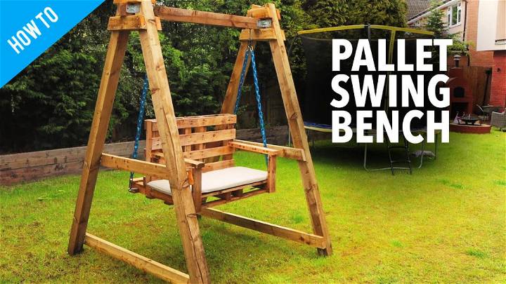 How to Build a Pallet Bench Swing