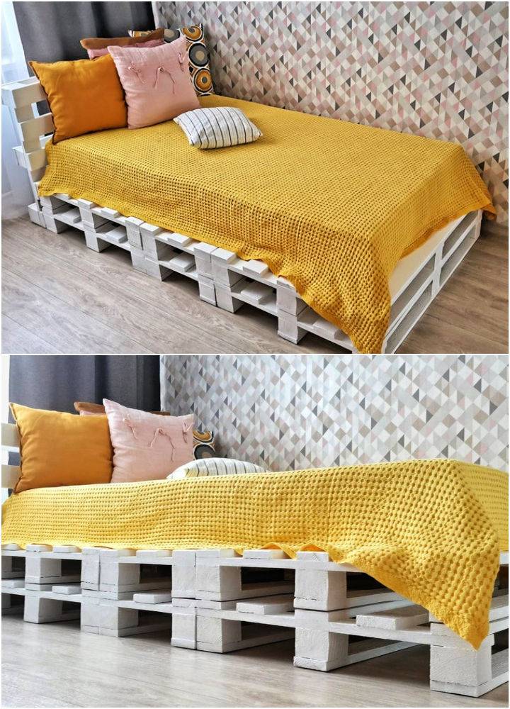 How to Make a Bed Frame Out of Pallets
