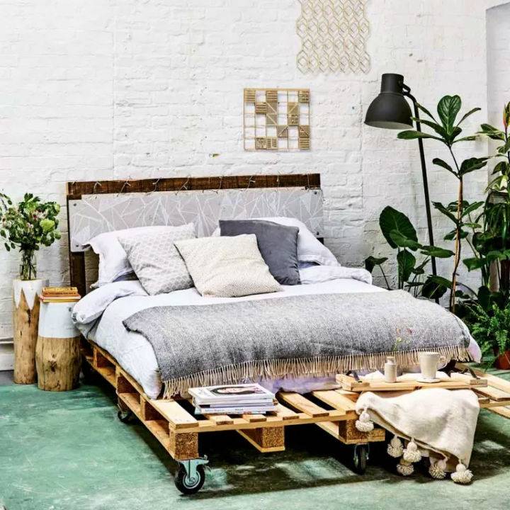 How to Make a Wooden Pallet Bed