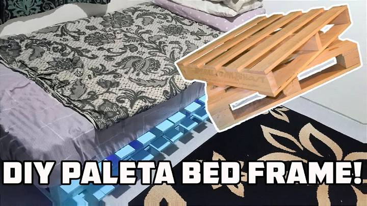 Shipping Pallet Bed Frame