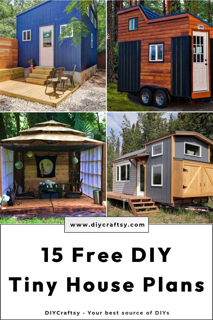 15 free diy tiny house plans to build your dream home