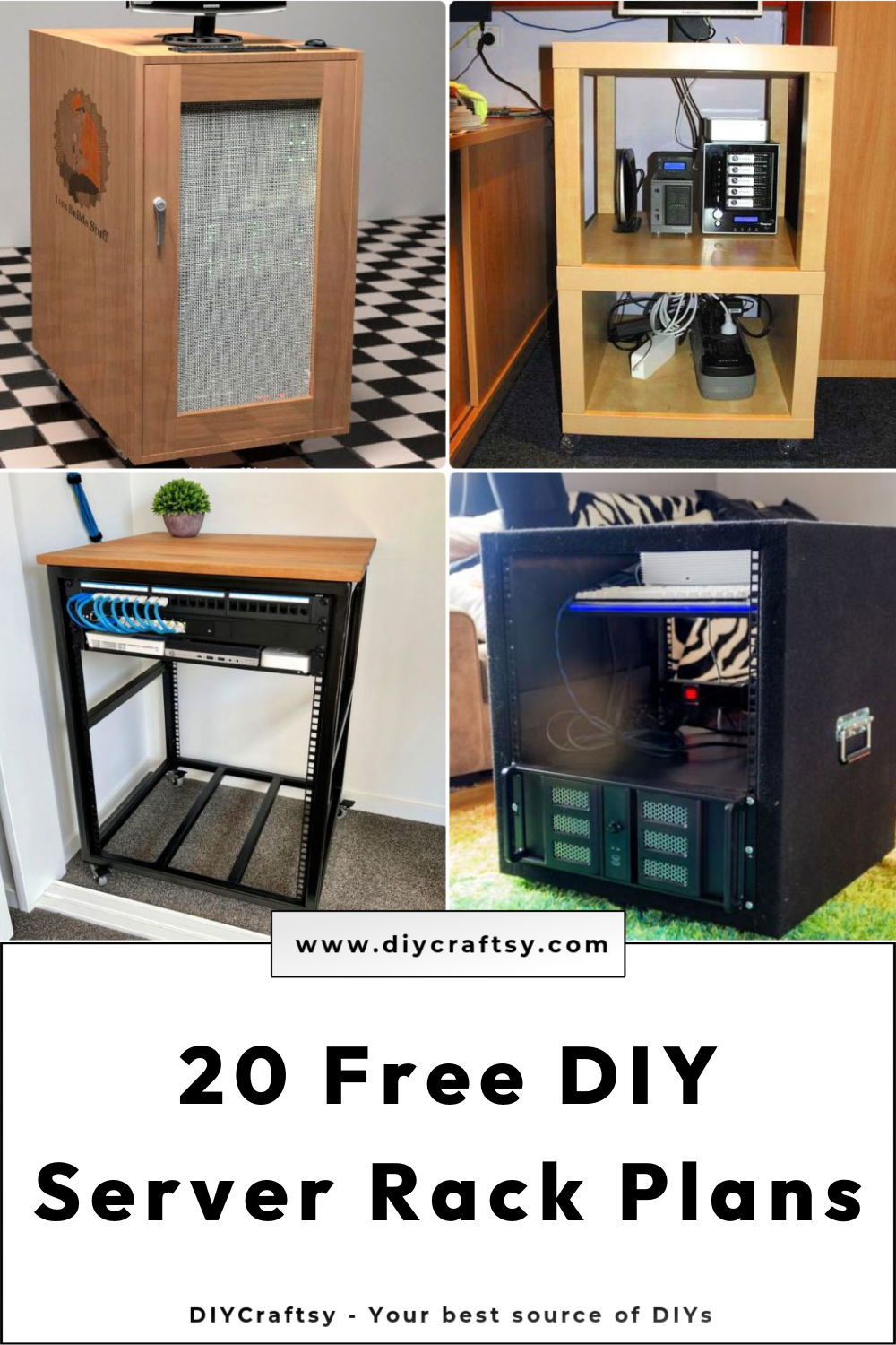 Free Diy Server Rack Plans Diy Crafts