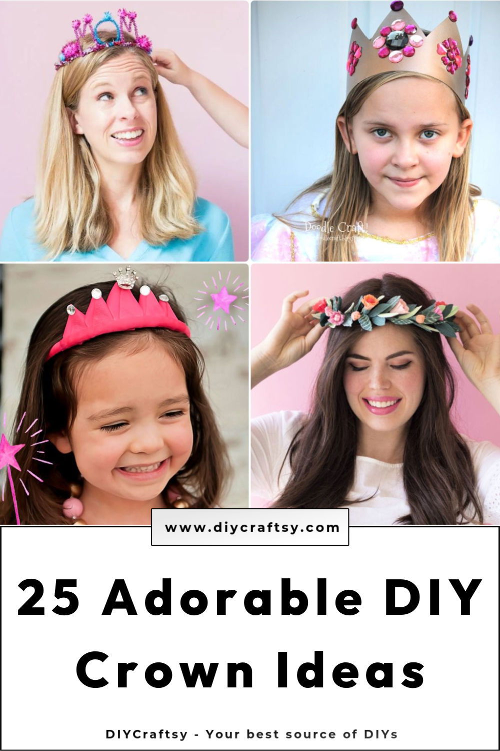 25 creative diy crown ideas to make at home