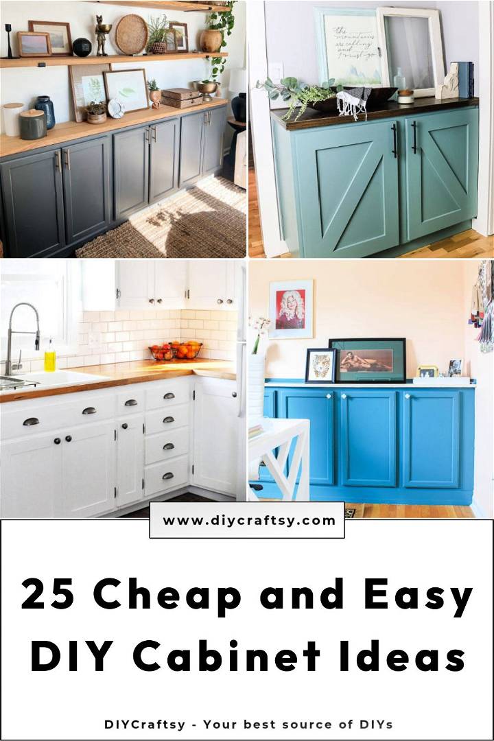 25 diy cabinet plans to build your own dream cabinets