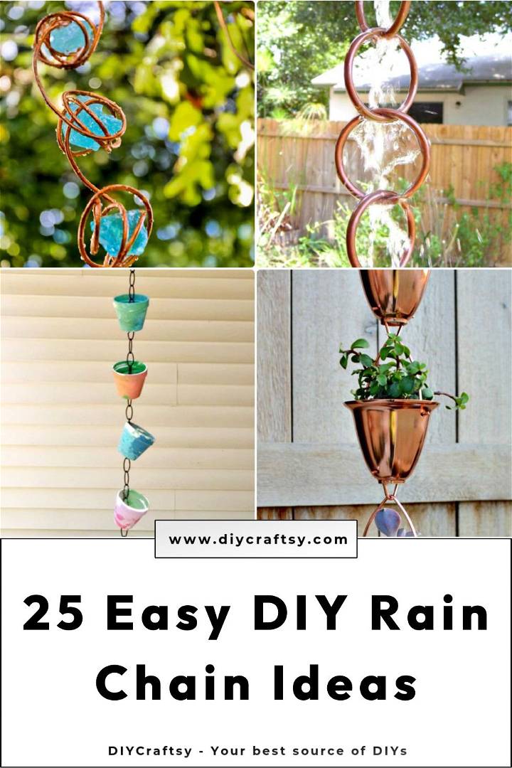 25 DIY Rain Chain Ideas - Make Your Own Rain Chains