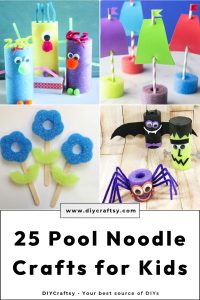 25 Fun DIY Pool Noodle Crafts to Make - DIY Crafts