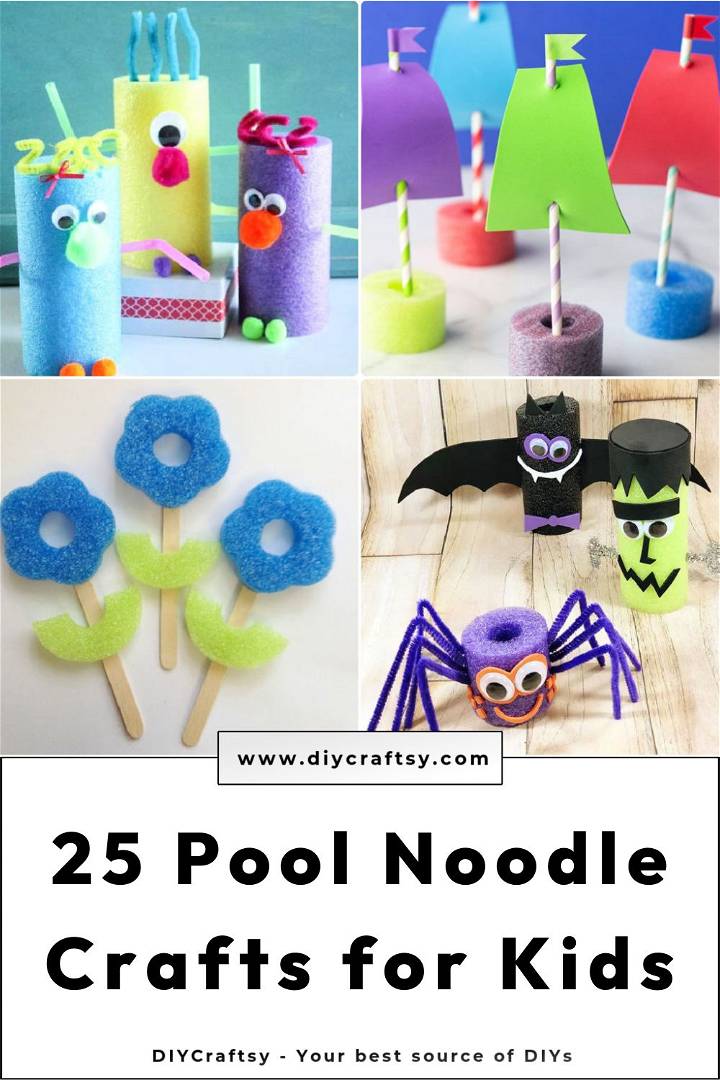25 pool noodle crafts for kids