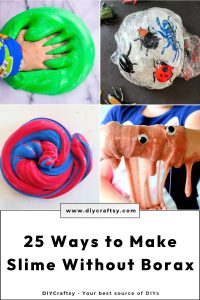 25 Easy Slime Recipes Without Borax