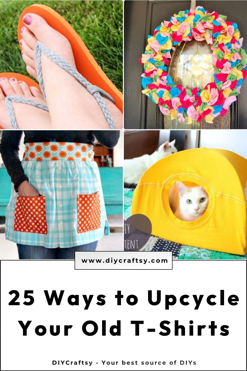 What to Do with Old T Shirts: 25 Ways to Recycle old t shirts