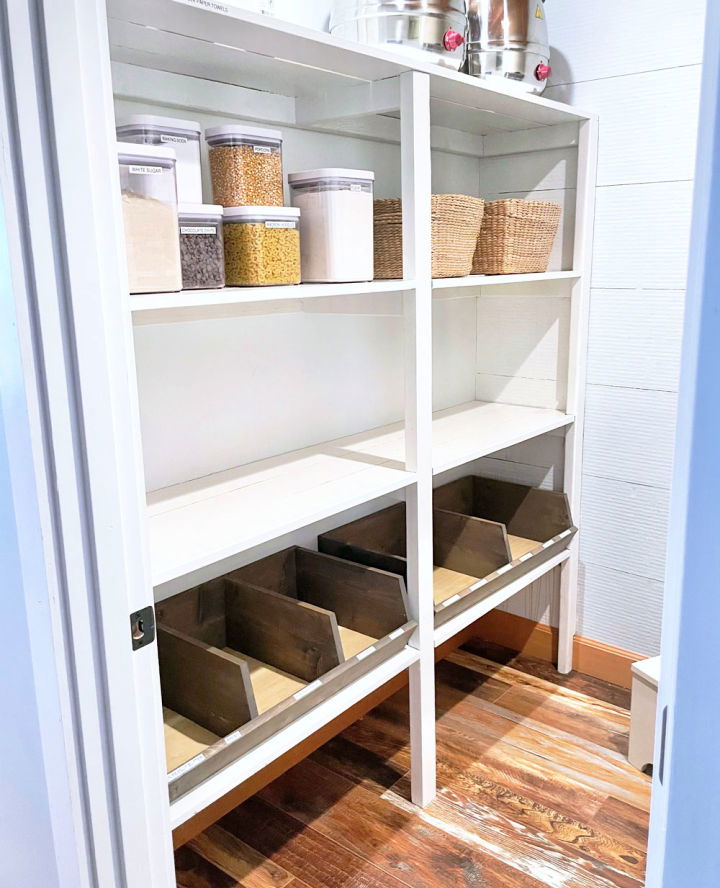 Free 2x4 Storage Shelving Plan