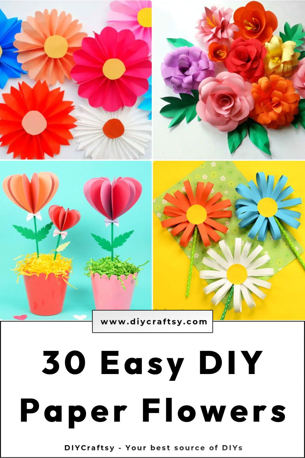 3 EASY PAPER FLOWERS DECORATION IDEAS FOR ANY OCCASION AT HOME