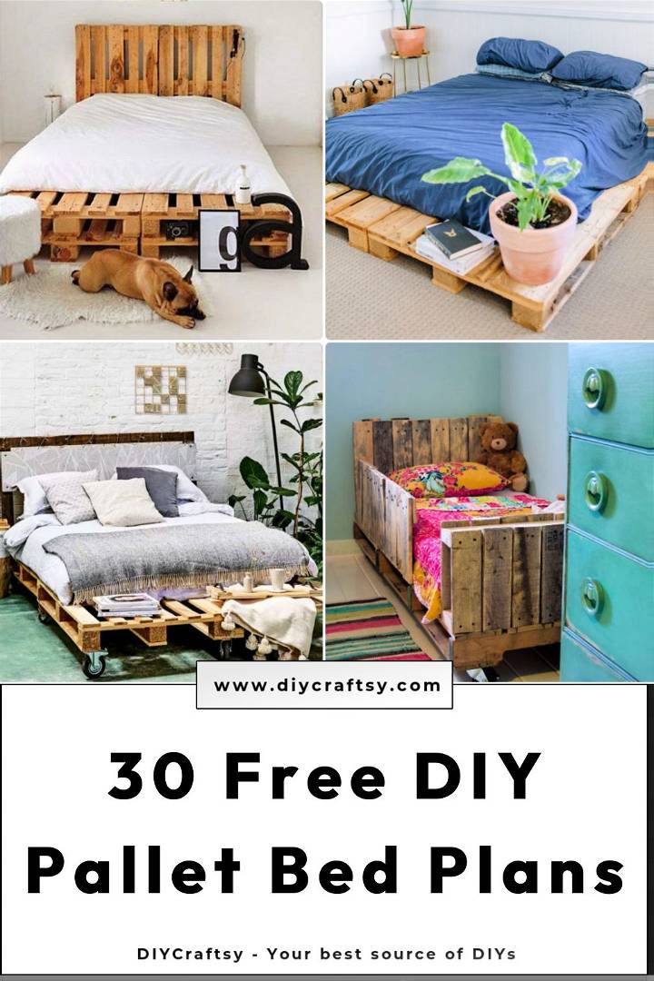 30 free diy pallet bed frame ideas and plans