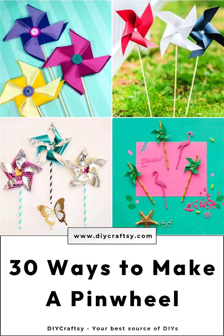30 diy pinwheel ideas that are fun to make