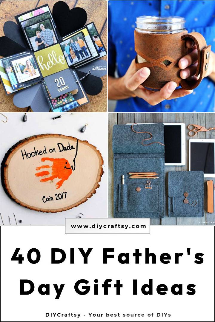 40 homemade diy father's day gift ideas