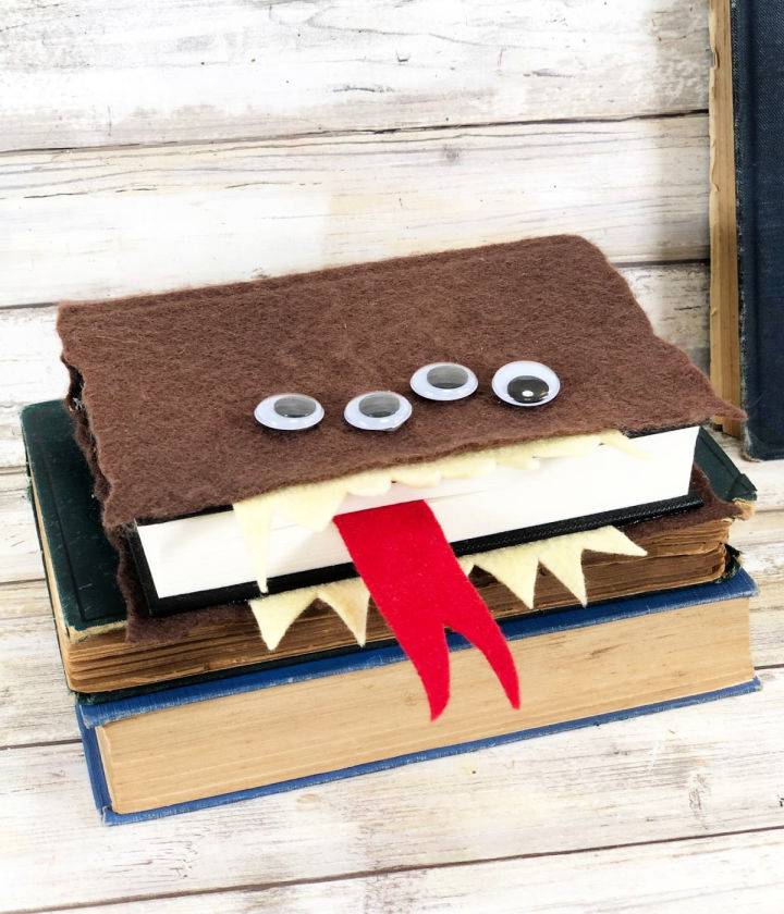Adorable DIY Monster Book of Monsters Book Cover