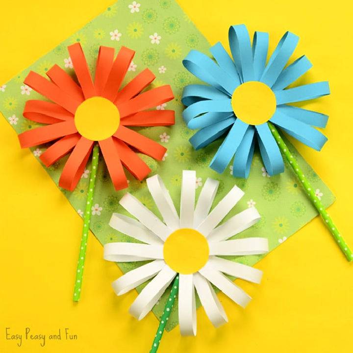 Adorable Paper Flower Craft