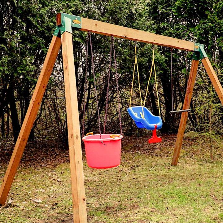 DIY Backyard Swing Set for Kids