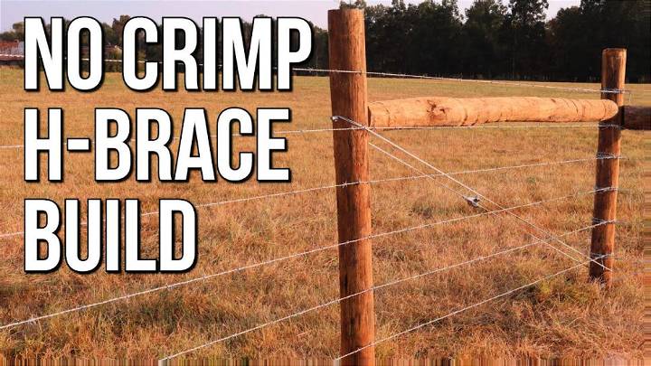 DIY Barbed Wire Fence Step by Step Instructions