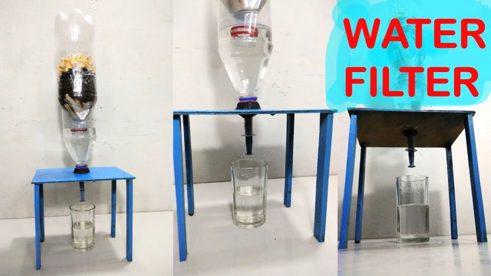 homemade water purification system