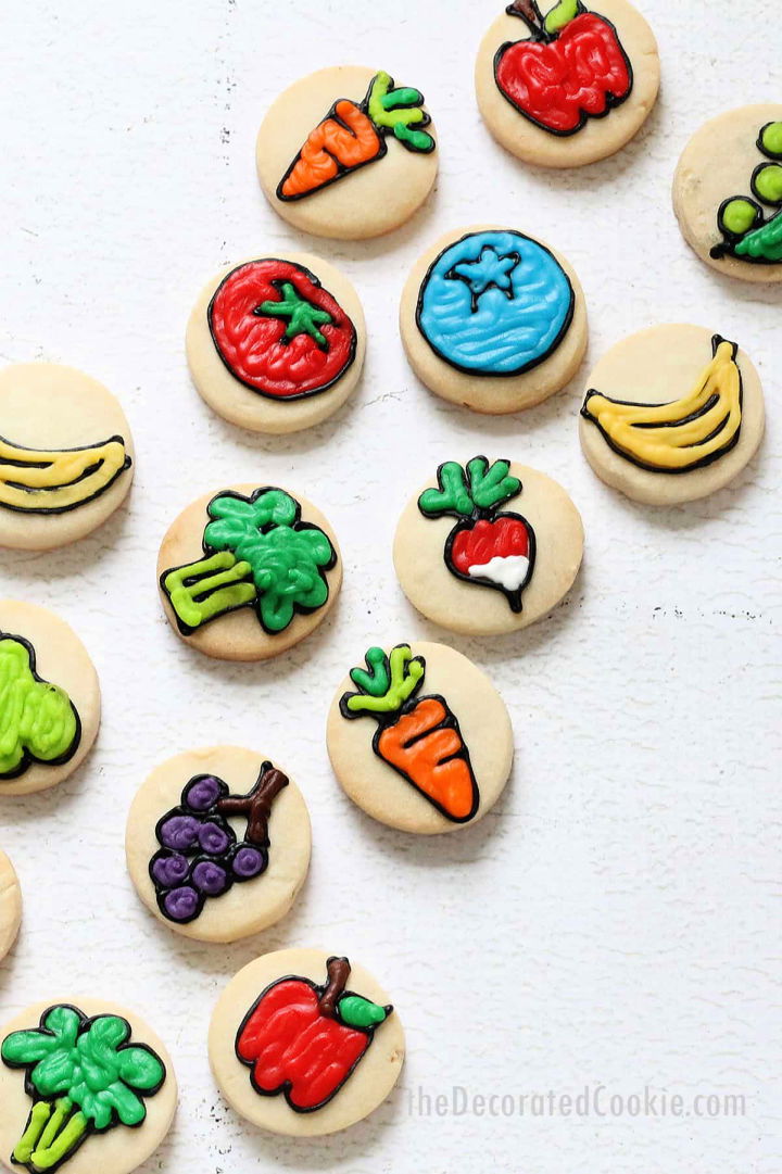 Bite size Fruit and Veggie Cookies