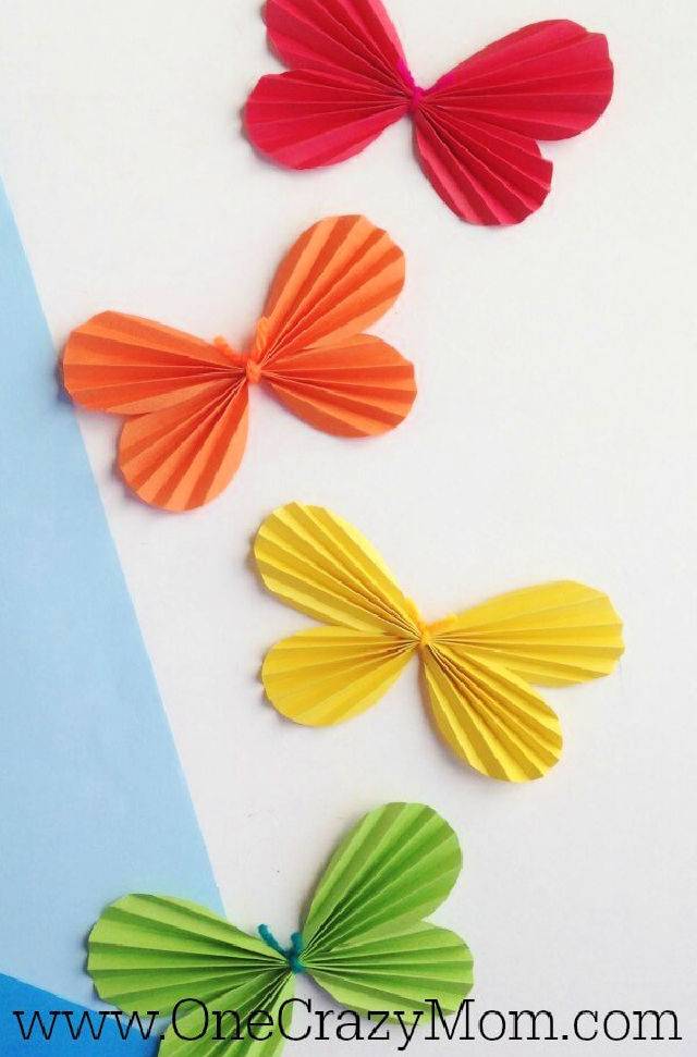 Bright and Cheery DIY Paper Butterfly