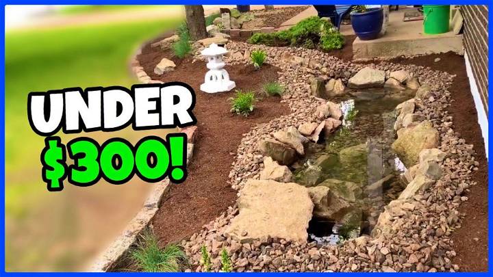 Make Pond for Under $300