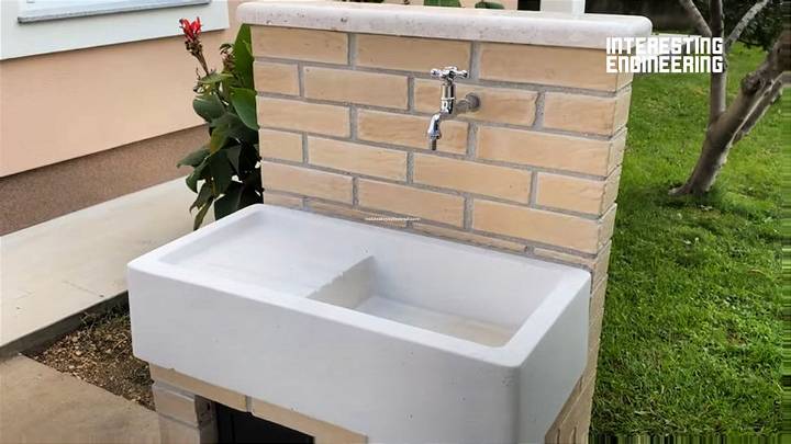 Build Your Own Outdoor Sink Unit