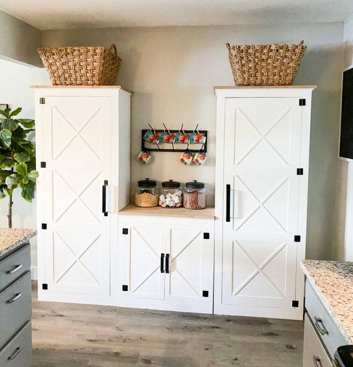 Build Your Own Wooden Pantry Cabinet