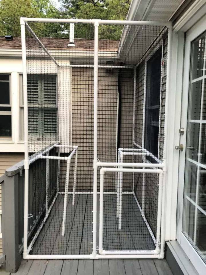 Build a Catio With Pvc Pipes