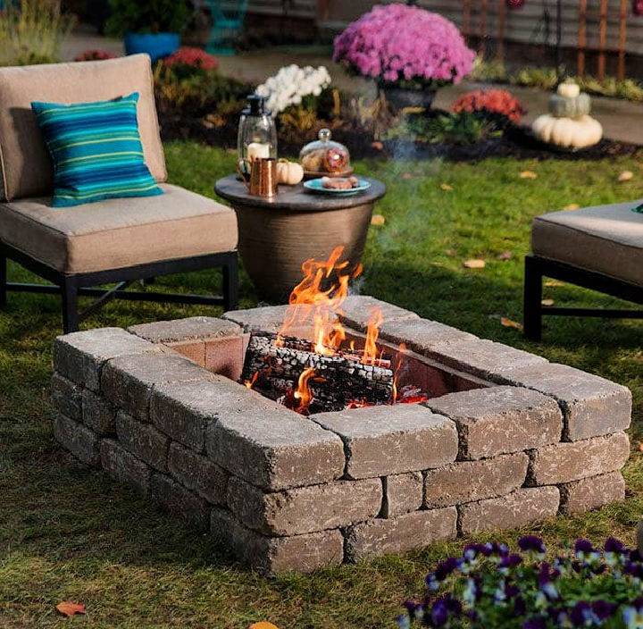 Build a Custom Sized Fire Pit