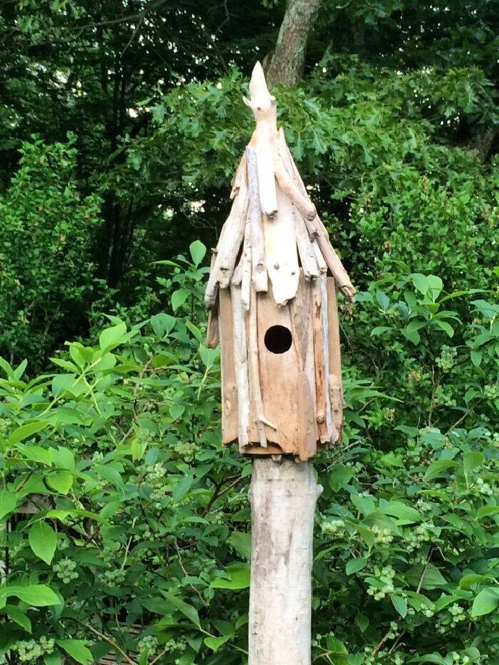 How to Build a Driftwood Birdhouse