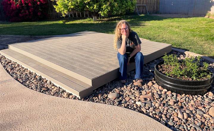 Building a Floating Deck With Composite Decking