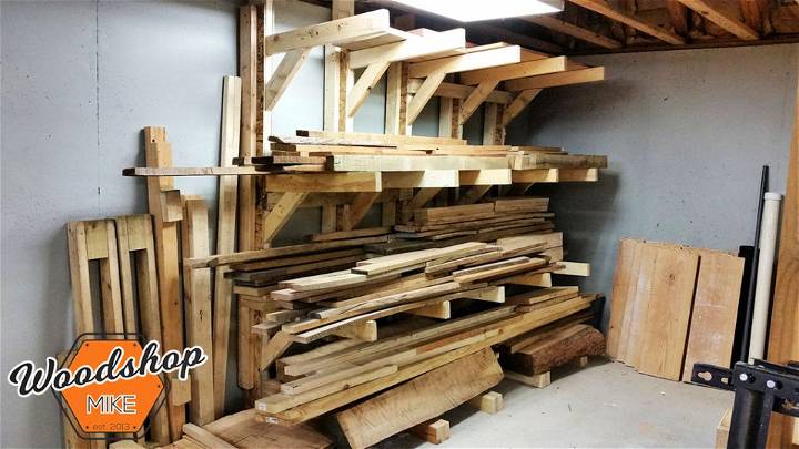 Building a Free Standing Lumber Rack
