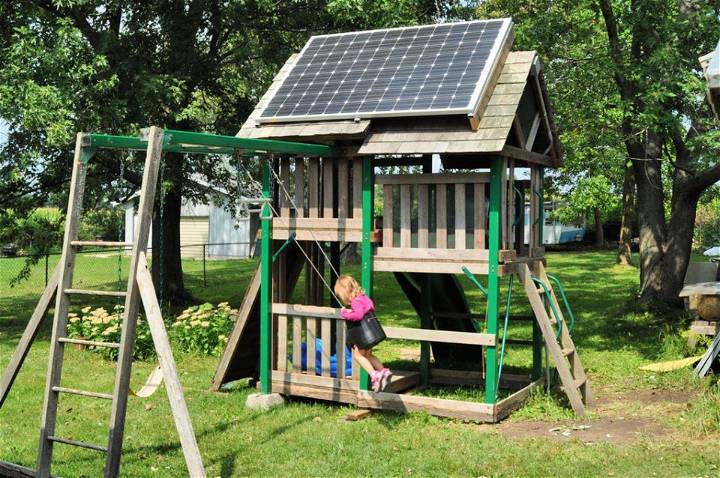 Building a Solar Swing Set