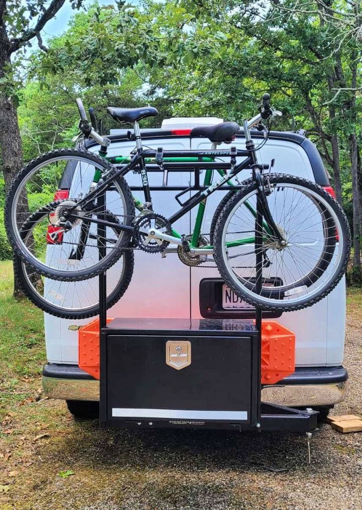 Cheap DIY Van Bike Rack