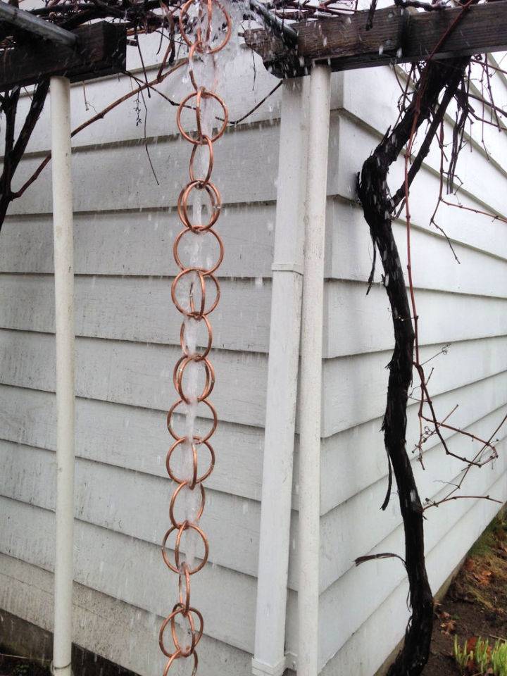 Cheap and Easy DIY Copper Rain Chain