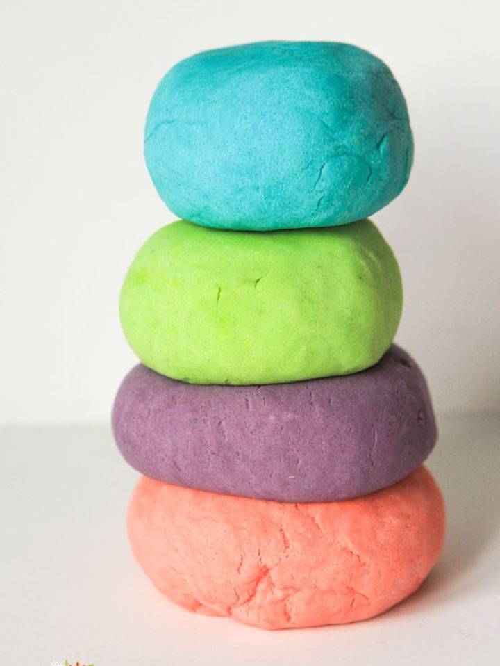 Colorful Scented Playdough for Kids