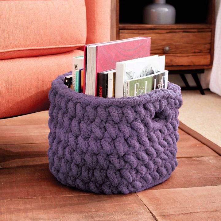 Crochet Burly Basket Free PDF Pattern