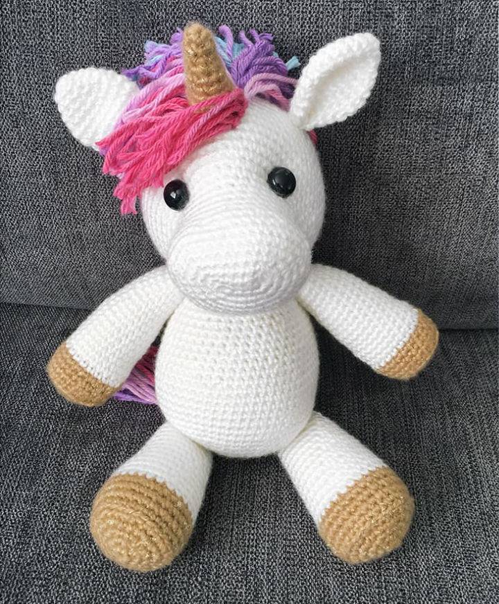 Crochet Jazzy the Unicorn Amigurumi Pattern