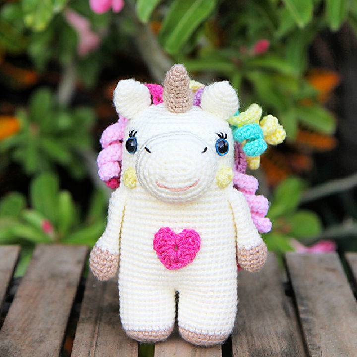 Crochet Ukie the Unicorn Pattern