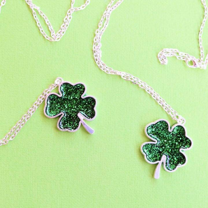 Cute DIY Saint Patrick's Day Necklace