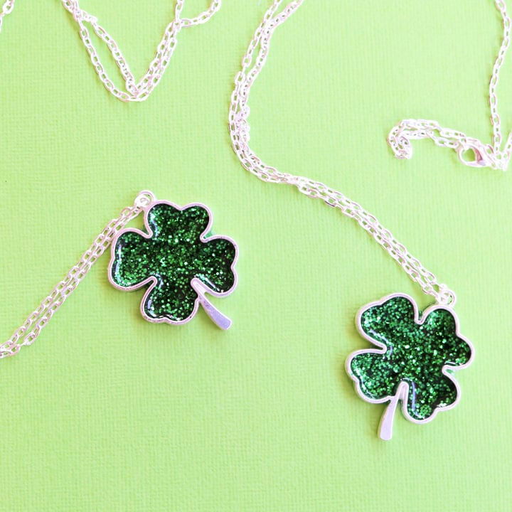 Cute DIY Saint Patrick's Day Necklace